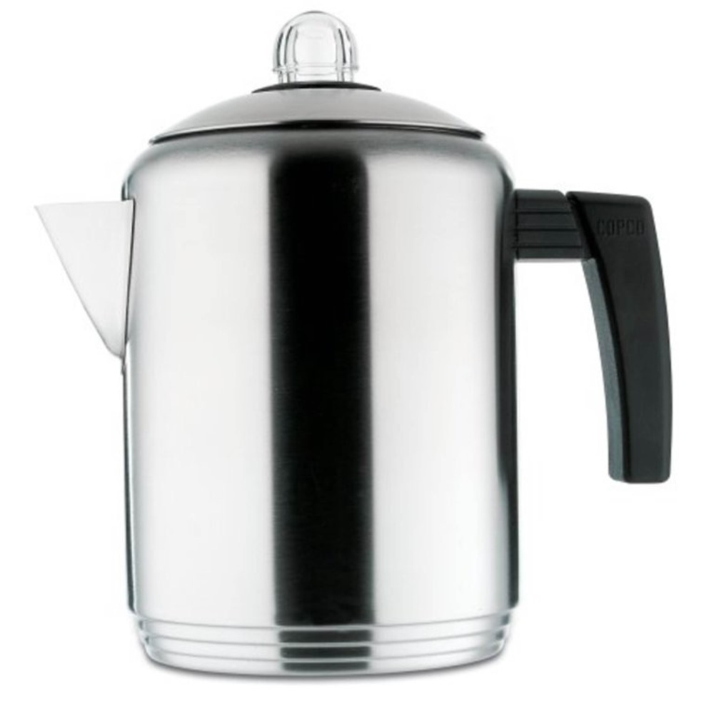 Copco 1.5-quart Brushed Stainless Steel Percolator